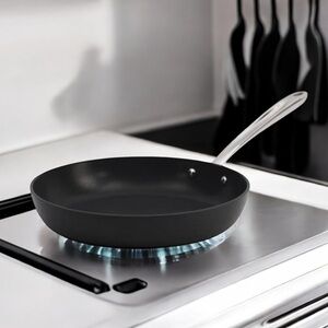 NWT All-Clad Essentials Nonstick Fry Pan one-10 .5”small pits on side/bottom